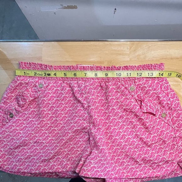Rewind Pink Printed Summer Short Shorts Size 9 - Picture 6 of 8